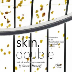 Обложка на албума „skin. double“ на композитора Симеон Пиронков-син